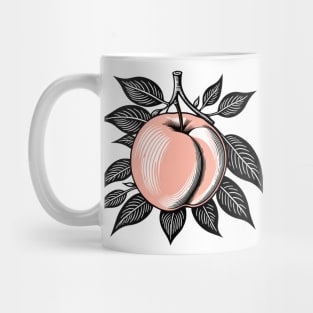 Simplicity of Sweet Peach Mug